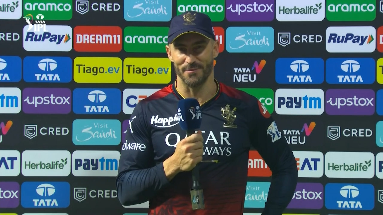 <p>RCB vs LSG, IPL 2023: Disappointed! Faf du Plessis says after a one-wicket loss that you "have to be on top of your game"</p>